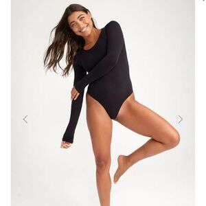 Black Long Sleeve Bodysuit